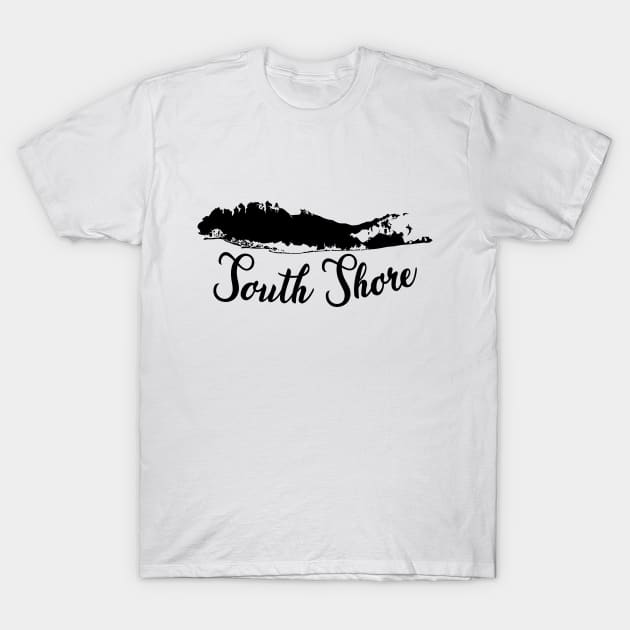 South Shore Script (Light Colors) T-Shirt by Proud Town Tees